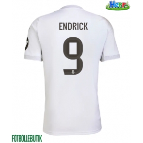Real Madrid Endrick #9 Hemmatröja 2025-26 Kortärmad